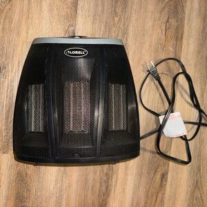 Lorell Black Electric portable small Heater